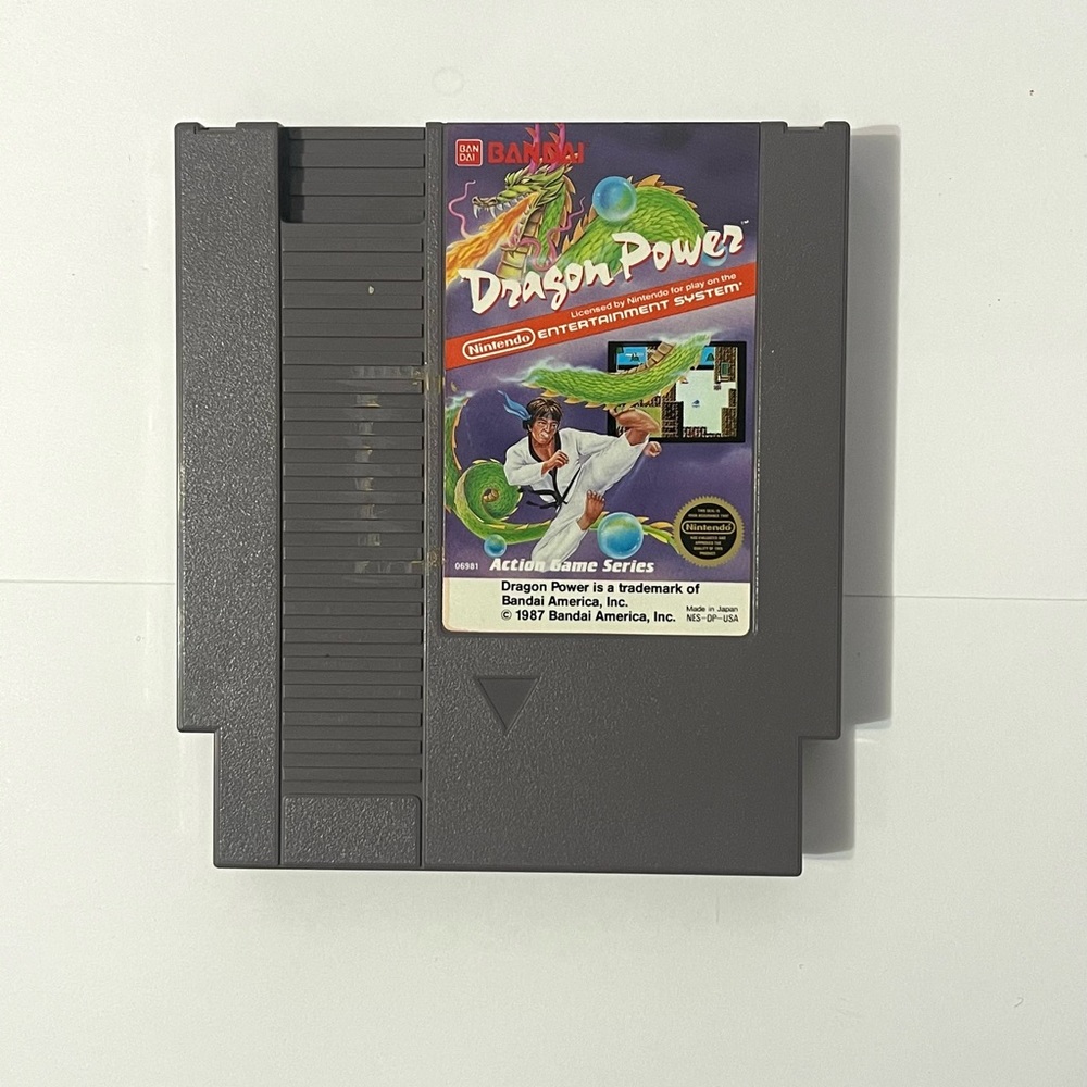 Dragon Power (Nintendo NES, 1988) (Dragon Ball) Cartridge Only & Tested